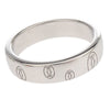Cartier C de Cartier Happy Birthday Band Ring 18K White Gold