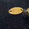 Secondhand Chanel Camellia Brooch Navy Denim Jeans Jewelry