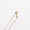 Secondhand Christian Dior CD Pendant Necklace Gold-plated
