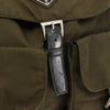 Secondhand Prada Double Front Pocket Backpack Tessuto