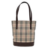 Secondhand Burberry Nova Check Tote canvas check pattern
