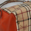 Secondhand Burberry Canterbury Panels Tote Haymarket Coated Canvas and