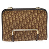 Christian Dior Vintage Trotter Shoulder Bag Canvas