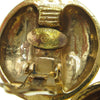 Secondhand Chanel CC Round Earrings Metal and