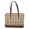 Secondhand Burberry Nova Check Tote canvas check pattern