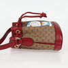 Gucci Doraemon Bucket Bag Printed Mini GG Coated Canvas
