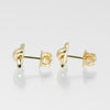 Secondhand Tiffany & Co. Cross Stitch Stud Earrings 18K Yellow