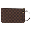 Secondhand Louis Vuitton Neverfull Pochette Damier