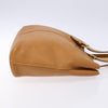 Secondhand Burberry Handle Tote Beige Leather Accessories