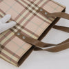 Secondhand Burberry Nova Check Tote canvas check pattern