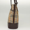 Secondhand Burberry Nova Check Tote canvas check pattern