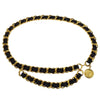 Secondhand Chanel Vintage Multi-Chain Medallion Belt Metal and