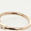 Secondhand Tiffany & Co. T Wire Ring 18K Rose Gold with Diamonds