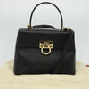 Secondhand Salvatore Ferragamo Gancini Convertible Top Handle Bag