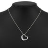 Secondhand Tiffany & Co. Elsa Peretti Open Heart Pendant Necklace Sterling