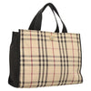 Secondhand Burberry Nova Check Tote canvas check pattern