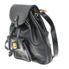 Gucci Vintage Bamboo Backpack Leather