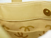 Secondhand Chanel Surpique Tote Beige Leather Bags