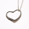 Secondhand Tiffany & Co. Elsa Peretti Open Heart Pendant Necklace Sterling