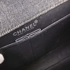 Chanel Chocolate Bar Flap Bag Quilted Denim
