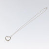 Secondhand Tiffany & Co. Elsa Peretti Open Heart Pendant Necklace Sterling