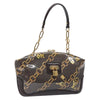 Louis Vuitton Charms Pochette PVC Over Printed Silk