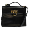 Secondhand Salvatore Ferragamo Gancini Convertible Top Handle Bag