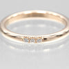 Secondhand Tiffany & Co. Forever Wedding Band Ring 18K Pink Gold with Diamonds
