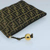 Fendi Vintage Zip Pouch Zucca Canvas
