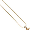 Secondhand Christian Dior CD Pendant Necklace Gold-plated