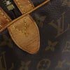 Louis Vuitton Sac Souple Handbag Monogram Canvas