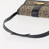 Celine C Sulky Shoulder bag Canvas and Leather