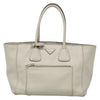 Secondhand Prada Front Pocket Wing Convertible Tote Vitello Daino