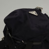 Secondhand Prada Vela Double Front Pocket Backpack Tessuto with Saffiano