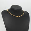 Secondhand Christian Dior CD Pendant Necklace Gold-plated