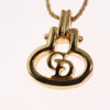 Secondhand Christian Dior CD Pendant Necklace