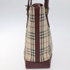 Secondhand Burberry Nova Check Tote canvas check pattern