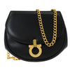 Salvatore Ferragamo Gancini Shoulder Bag Leather