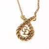 Secondhand Christian Dior Vintage CD Pendant Necklace