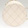 Chanel CC Round Vanity Case with Chain Quilted Lambskin