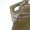 Secondhand cartier Marcello Handbag Khaki Patent Leather Bags