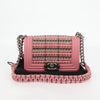 Secondhand Chanel Boy Flap Bag Woven PVC with