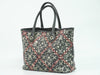 Secondhand Chanel Optic Coco Tote Printed Coated Canvas with Caviar
