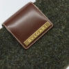 Secondhand Bvlgari Handbag Green Wool Bags