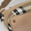 Secondhand Burberry Parsons Hobo House Check Canvas and