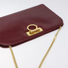Secondhand Salvatore Ferragamo Vintage Gancini Chain Shoulder Bag