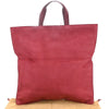 Secondhand Loewe Anagram Tote Red Suede Accessories