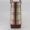 Secondhand Burberry Nova Check Tote canvas check pattern