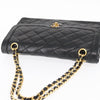 Secondhand Chanel Vintage Two Tone CC Flap Bag Quilted