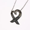 Secondhand Tiffany & Co. Paloma Picasso Loving Heart Pendant Necklace Silver 925
